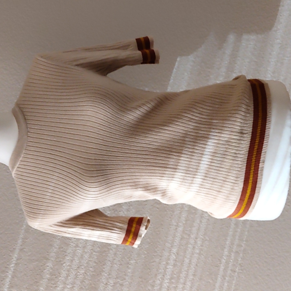 Neesees, Toupee ribbed blouse, Sz M